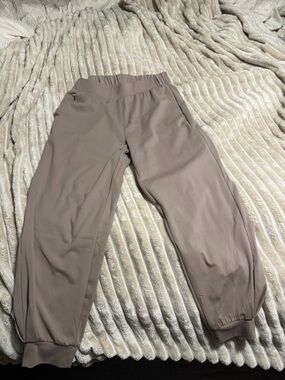 Yogalicious Taupe Ankle Jogger Pants